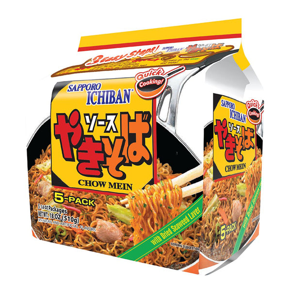 Sapporo Ichiban Chow Mein (5-Pack)