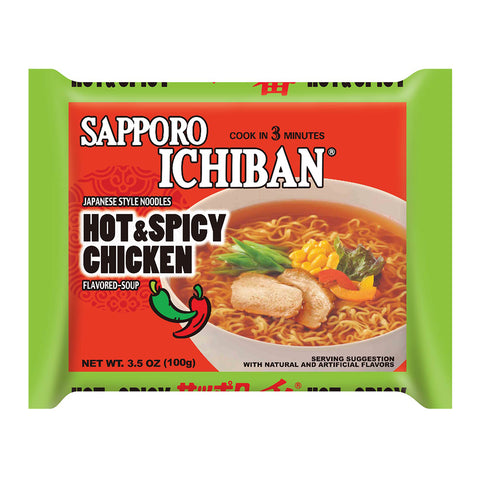 Sapporo Ichiban Hot & Spicy Chicken